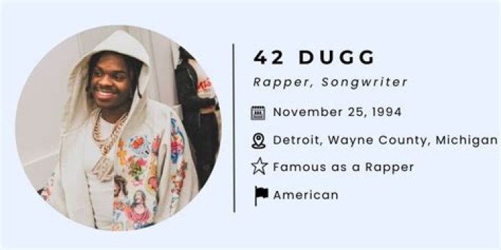 42 Dugg Age, Birthday, Wikipedia, Who, Nationality, Biography