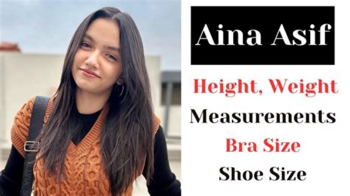 
Aina Asif Height, Weight, Net Worth, Age, Birthday, Wikipedia, Who, Instagram, Biography 