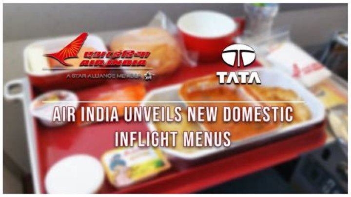 
Air India unveils new domestic In-flight menu 