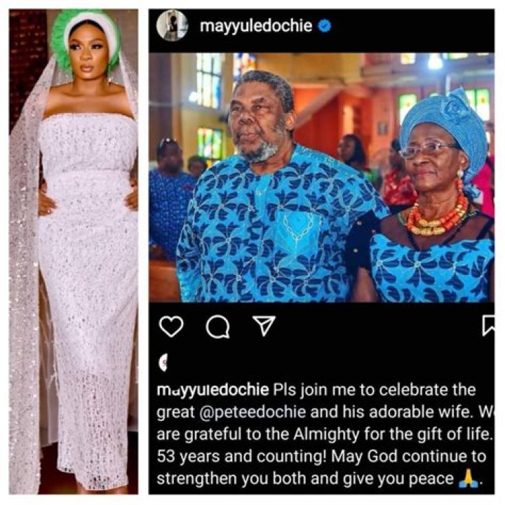 
Amid Of Living Under The Same Roof Claims, May Ignores Husband Yul Edochie’s Birthday Message 