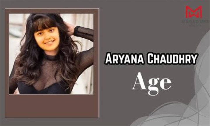 
Aryana Chaudhry Height, Weight, Net Worth, Age, Birthday, Wikipedia, Who, Nationality, Biography 