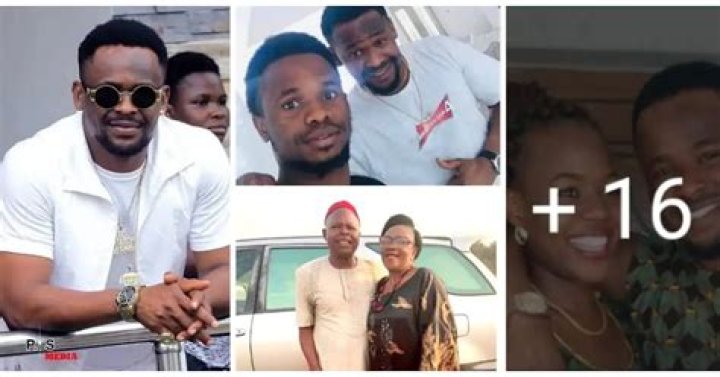 
Beautiful Momment As Zubby Michael Links Up With His Senior Colleague, Nkem Owoh 