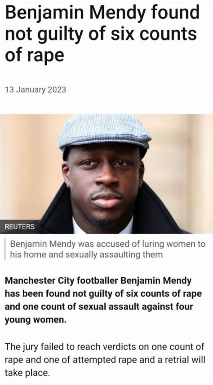 
Benjamin Mendy Pleads Not Guilty To Additional Rape Charge 