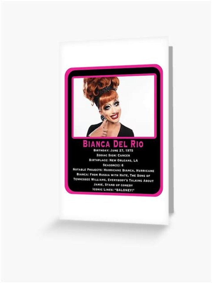 Bianca Del Rio Height, Weight, Net Worth, Age, Birthday, Wikipedia, Who, Instagram, Biography