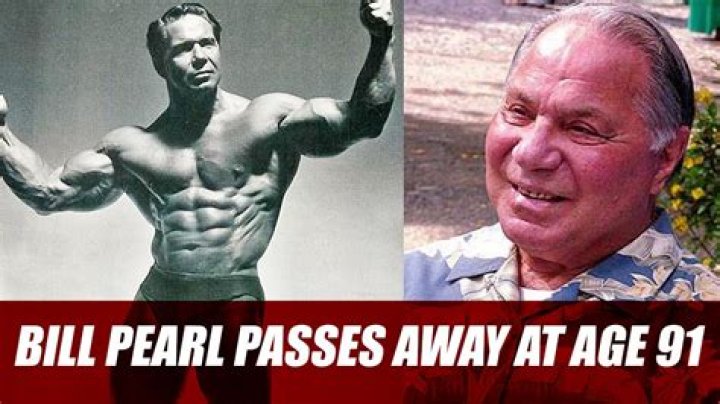 
Bill Pearl A Bodybuilding Legend Passed Away At The Age Of 91 