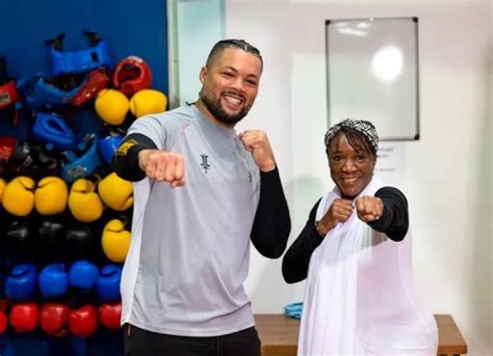 
Boxer Joe Joyce Brother Torran Opara Is Always Accompanying His Mother Marvel Opara 