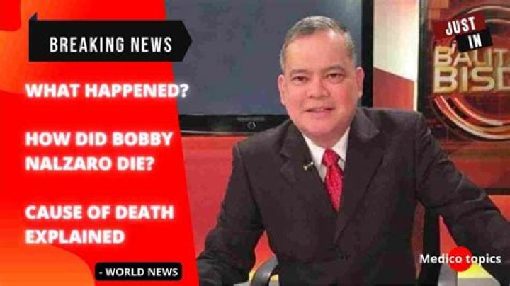 
Broadcaster Bobby Nalzaro Dead at 58, What Was His Death Cause & Illness? 