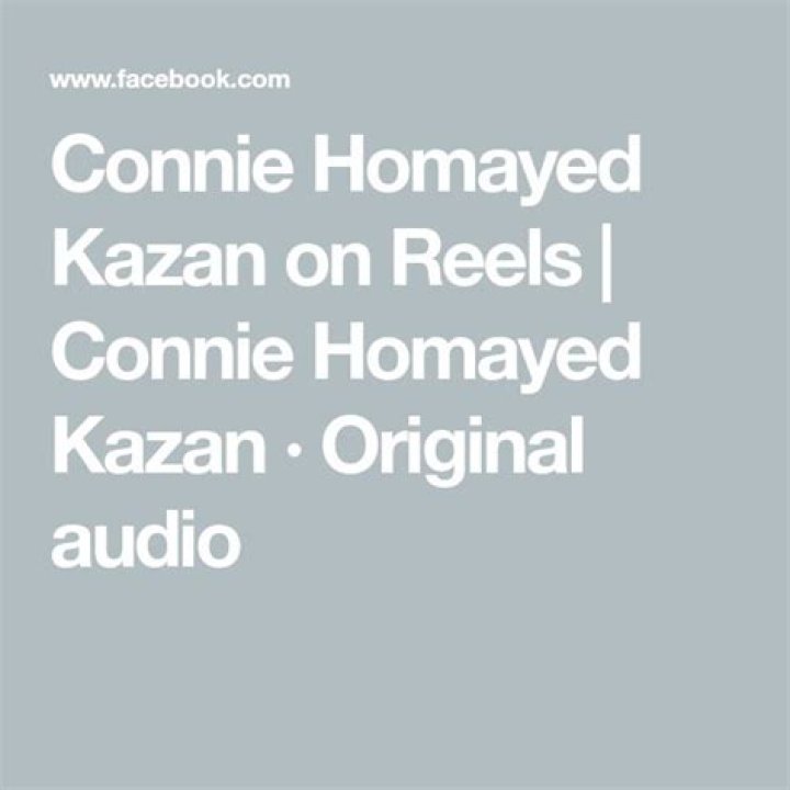 Connie Homayed Kazan