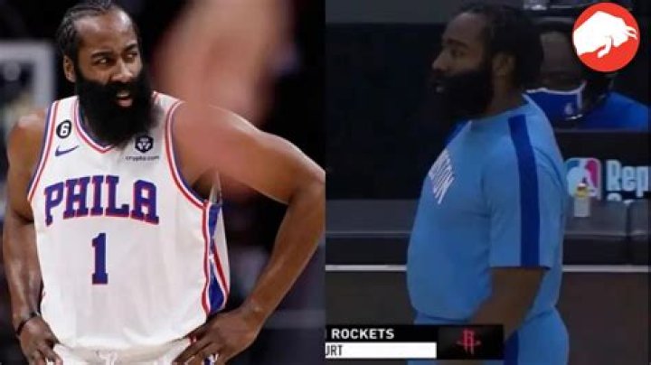 Did James Harden Gain Weight Or Did He Wear A Fat Suit? Fans Believe Its The Latter So That He Will Get Traded