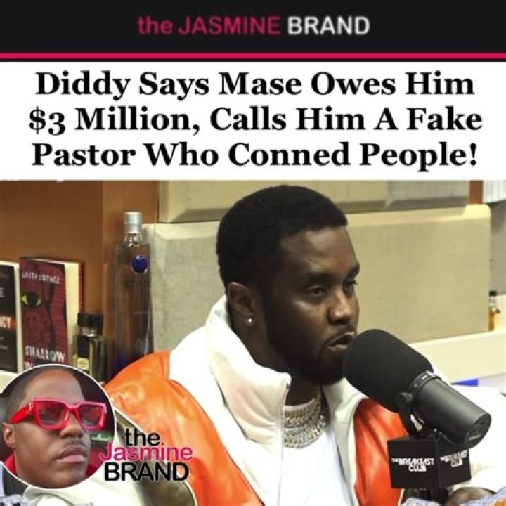 
Diddy Says Ma$e Is A Fake Pastor Who Owes Him $3 Million 