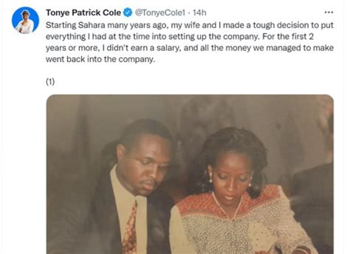 
Don’t Be Jealous Of My Wife, She Made A Huge Sacrifice For Me — Oil Tycoon, Tonye Cole 