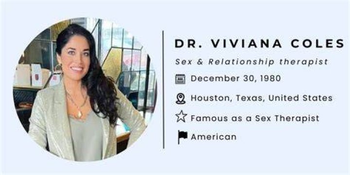 Dr. Viviana Coles Height, Weight, Net Worth, Age, Birthday, Wikipedia, Who, Nationality, Biography