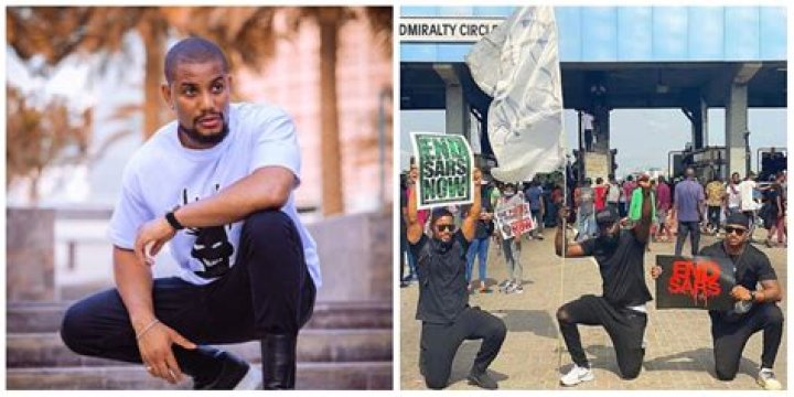 
#EndSARS: The tollgate at Lekki should be free because we paid with our blood – Alex Ekubo blows hot. 