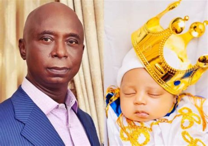 
“Father’s carbon copy” Reactions as Ned Nwoko snubs ex-wife’s apology to celebrate new baby 
