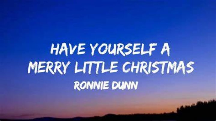 
Hear Ronnie Dunn’s New Take on the Holiday Classic ‘Have Yourself a Merry Little Christmas’ 