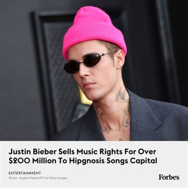
Hipgnosis Song Rights Are Sold by Justin Bieber for More Than $200 Million 