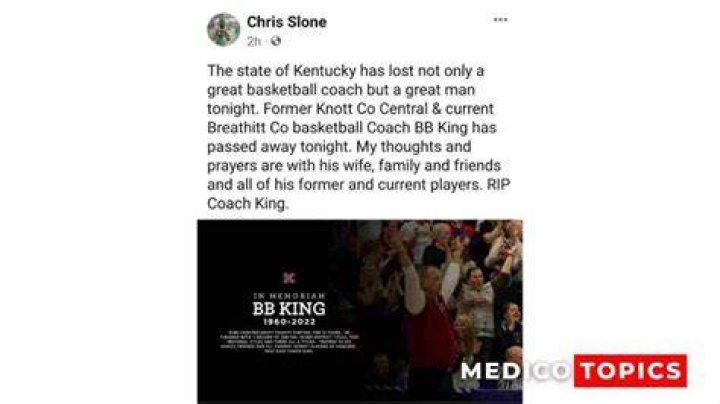 
How did BB King die? Basketball head coach cause of death explained 