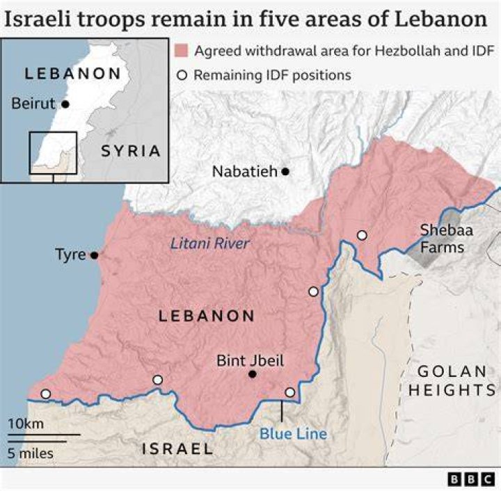 
‘Israel must withdraw from occupied Lebanese territories’ 