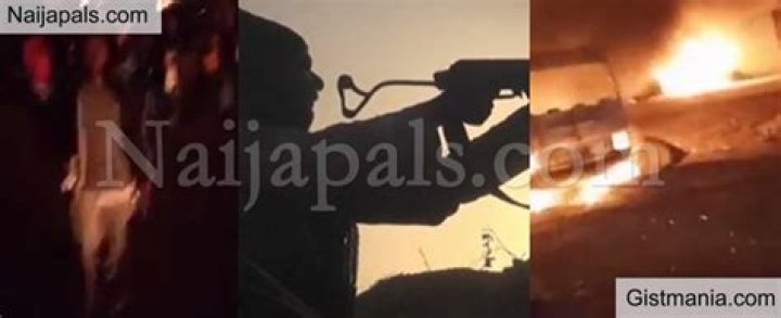 
ISWAP claimed credit for the attack at Kuje Prison and broadcasts video of their fighters fighting with guns there. 