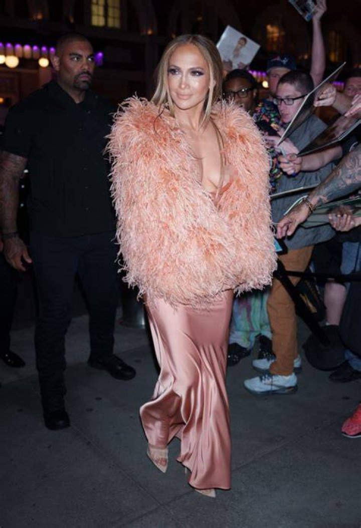 
Jennifer Lopez Wears Plunging Gown on NYE, Gives A Peek Inside Her Glam Night – See The Video 