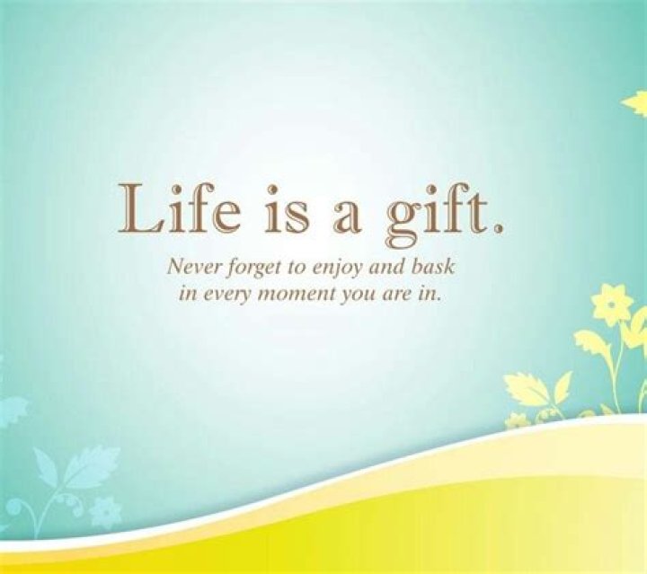 
Life Is A Gift Never Forget To Enjoy And Bask In Every Moment You Are In_BBN Star Bella 