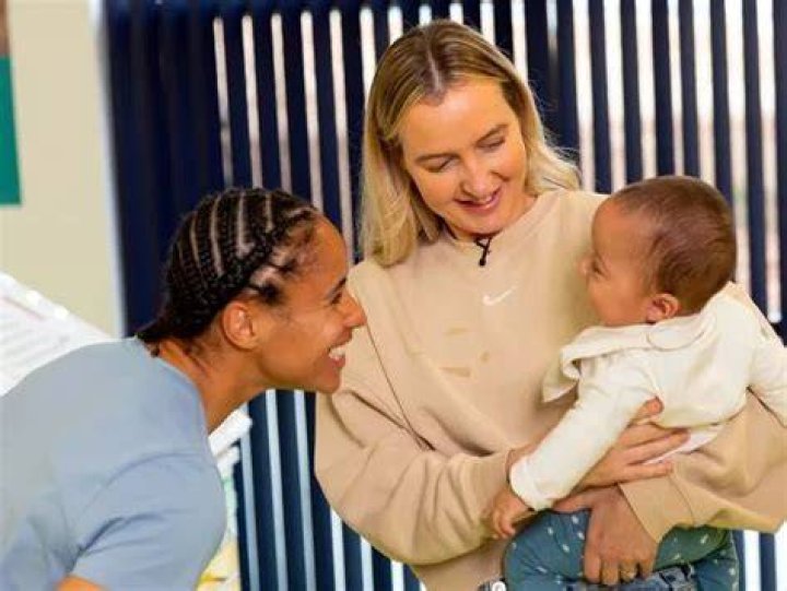 
Man City Women Team Demi Stokes And Her Partner Katie Harrington Welcomed A Baby Recently 