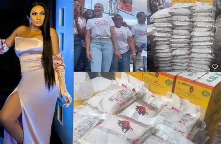 
May Edochie Touches Hearts As She Gives Back To The Society (Video) 