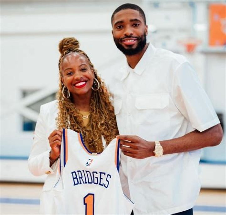 
Mikal Bridges Mom Tyneeha Rivers and Dad Jack Bridges 