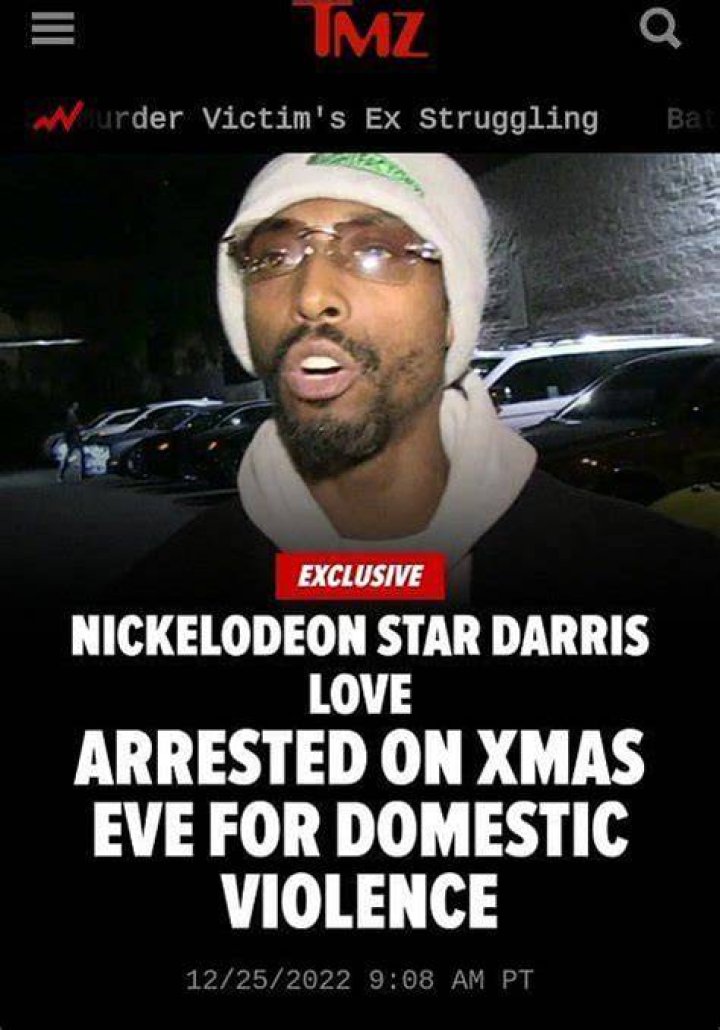 
Nickelodeon Star Darris Love Arrested on Domestic Violence Charges 