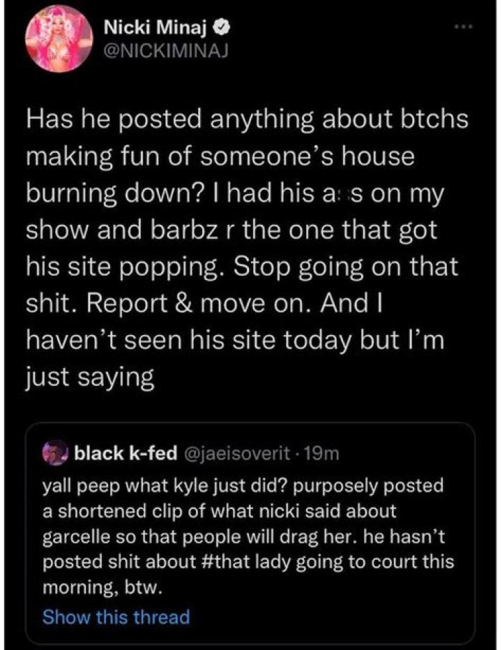 
Nicki Minaj Twitter Rant Earns A Spicy Response From Cardi B 