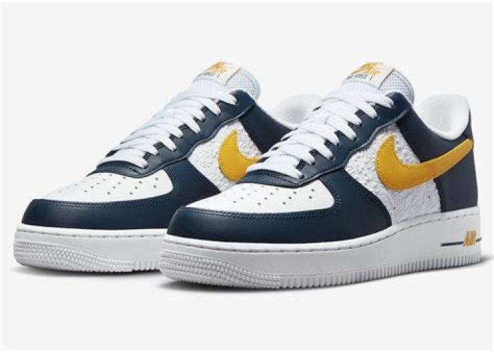 
Nike Air Force 1 Low EMB ‘Dark Obsidian University Gold’ shoes: Where to buy, price, and more details explored 