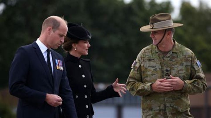 
Prince William And Kate Middleton Visit Commonwealth Troops Deployed For Queen Elizabeth’s Funeral 
