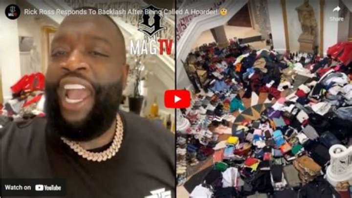 Rick Ross Insists He’s Not a Hoarder in Viral Cluttered Mansion Videos: ‘These Things Are of Value’