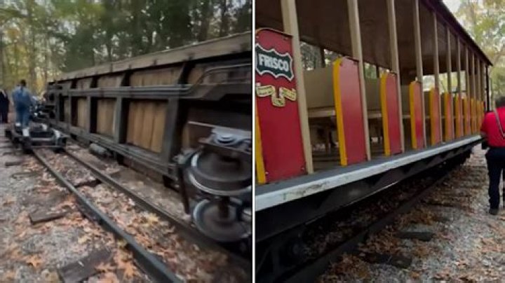 
Seven people injured in Missouri amusement park train derailment 