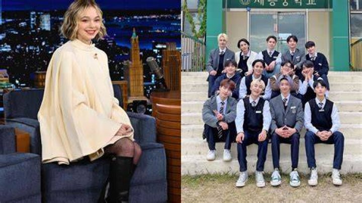 
“She’s just like us fr”: Emma Myers goes viral for pitching SEVENTEEN on Jimmy Fallon’s show 