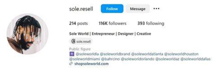 Sole Resell Height, Weight, Net Worth, Age, Birthday, Wikipedia, Who, Instagram, Biography