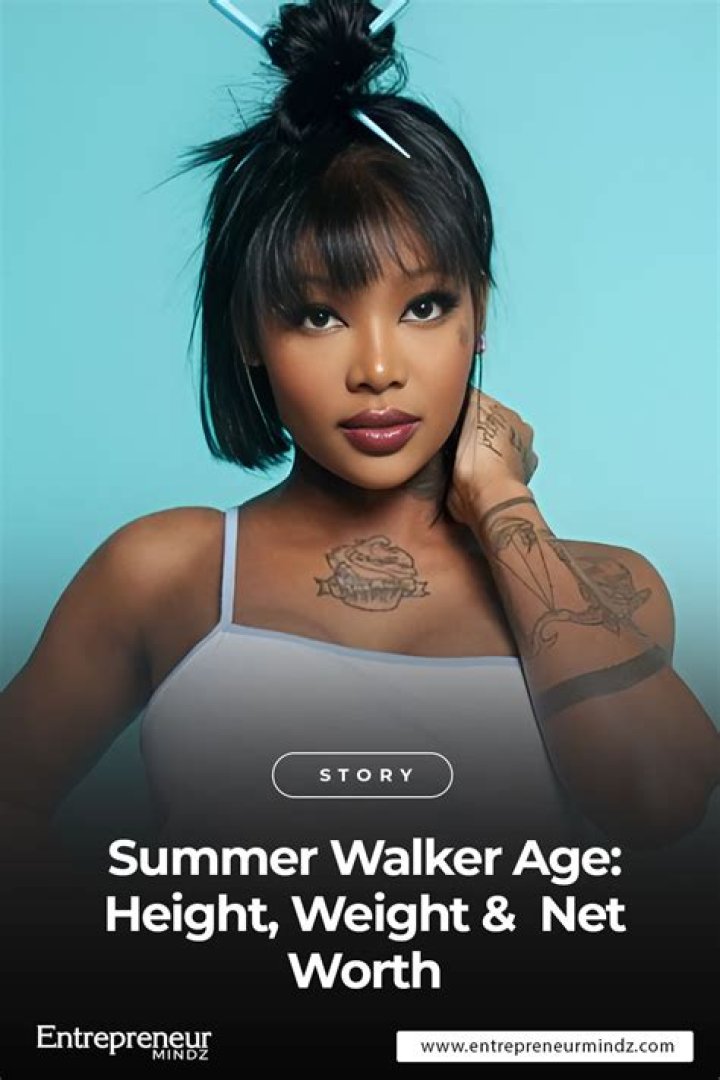 Summer Walker Height, Weight, Net Worth, Age, Birthday, Wikipedia, Who, Nationality, Biography