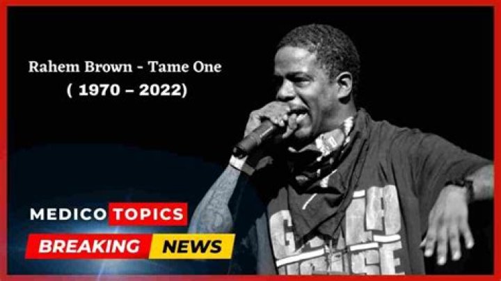 Tame One Cause of Death? How Did Rahem Brown, Artifacts Rapper, Die Explained