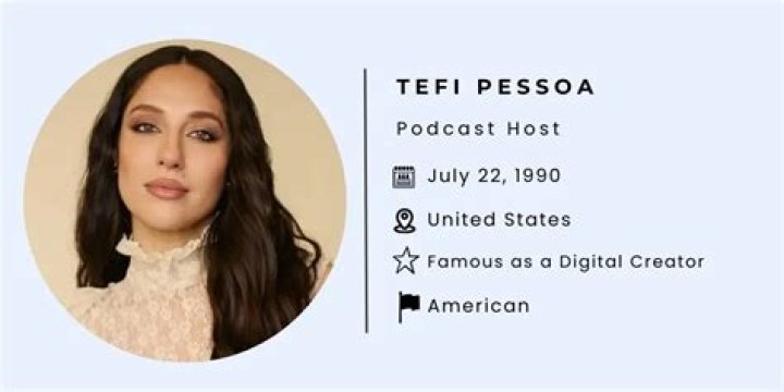Tefi Pessoa Height, Weight, Net Worth, Age, Birthday, Wikipedia, Who, Instagram, Biography