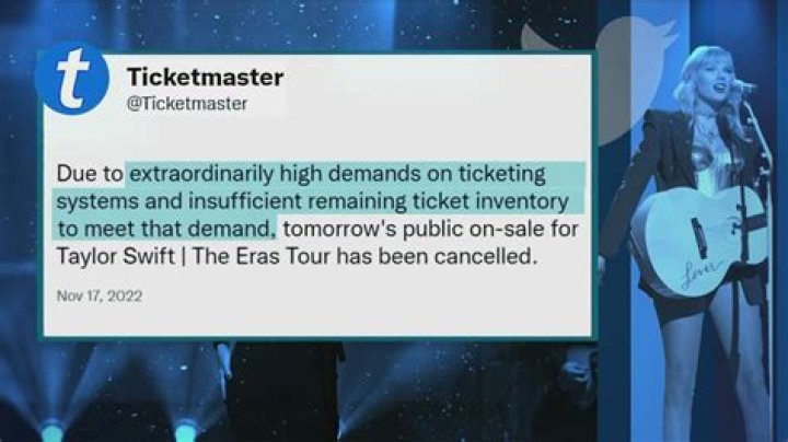 
Ticketmaster Cancels Taylor Swift Eras Tour General Ticket Sale After ‘Extraordinarily High Demands’ 