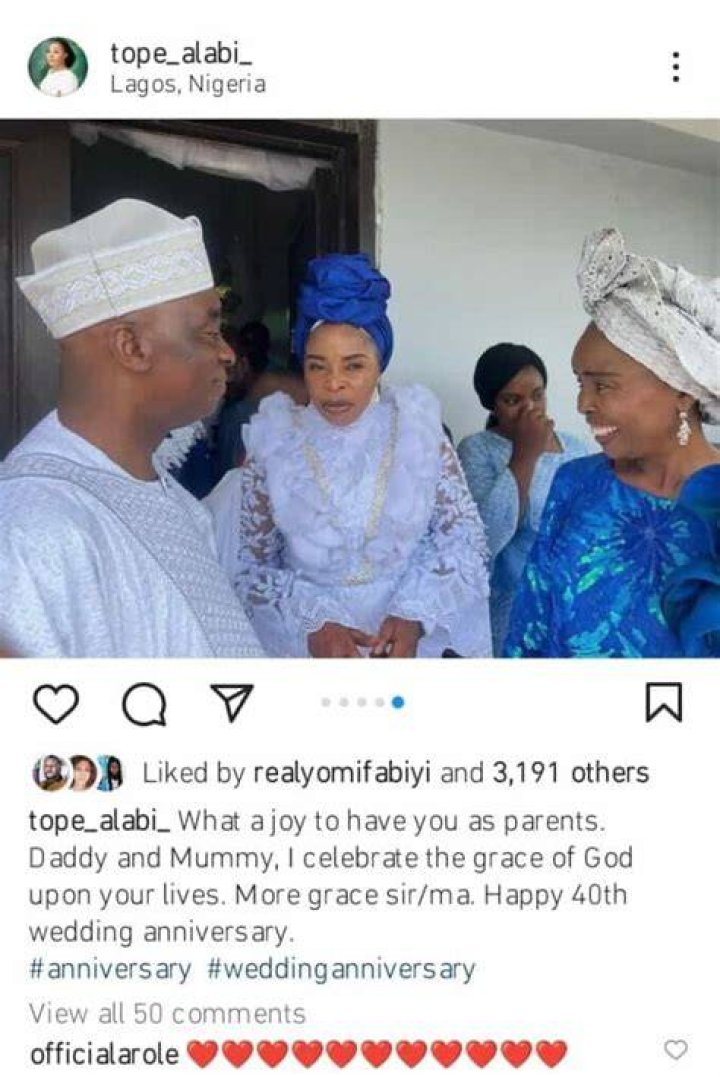 
Tope Alabi celebrates Bishop Oyedepo and wife as they mark 40th anniversary 