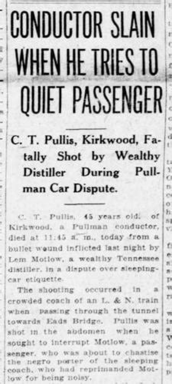 
Was Lem Motlow Ever Arrested For Murder? Jack Daniel’s Second Generation Leader Got Away With The Charges 