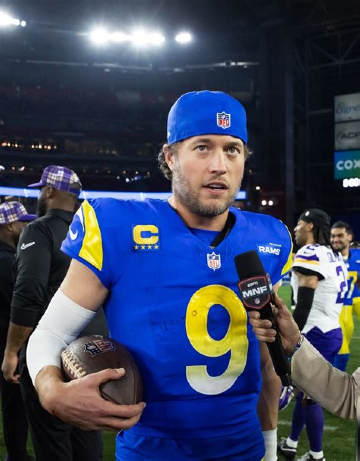 What Happened To Matthew Stafford’s Teeth? Fans Are Curious About The American Football Player