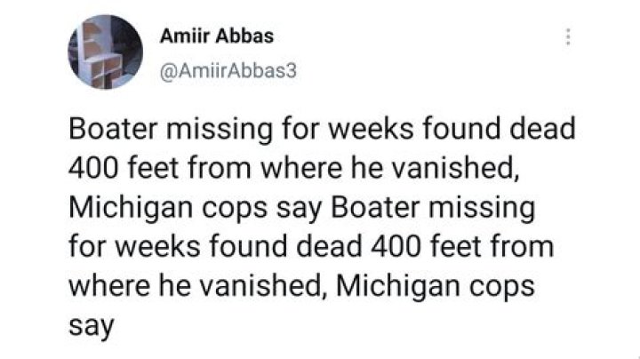 
What happened to Nathan Robbins? Missing boater found dead a month after disappearance 