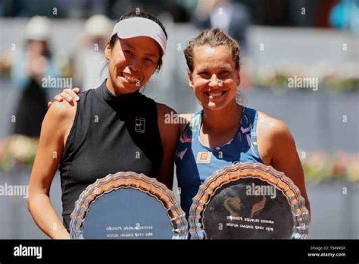 
Who are Hsieh Su-wei and Barbora Strycova? 