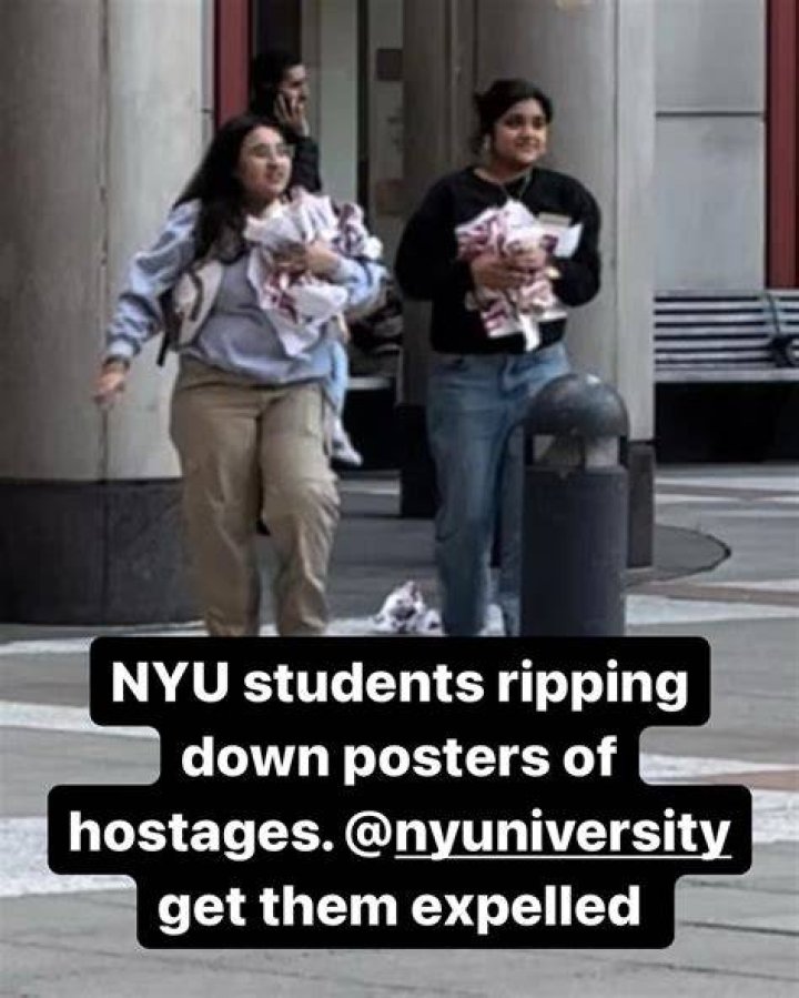 Who is Brandon Gonzalez? SUNY graduate caught taking down posters of kidnapped Israeli children