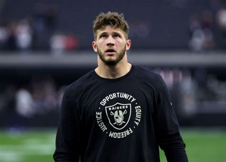 Who is Foster Moreau, Las Vegas Raiders player suffering from Hodgkin’s Lymphoma? All about his girlfriend Shaina Grace, net worth, contract