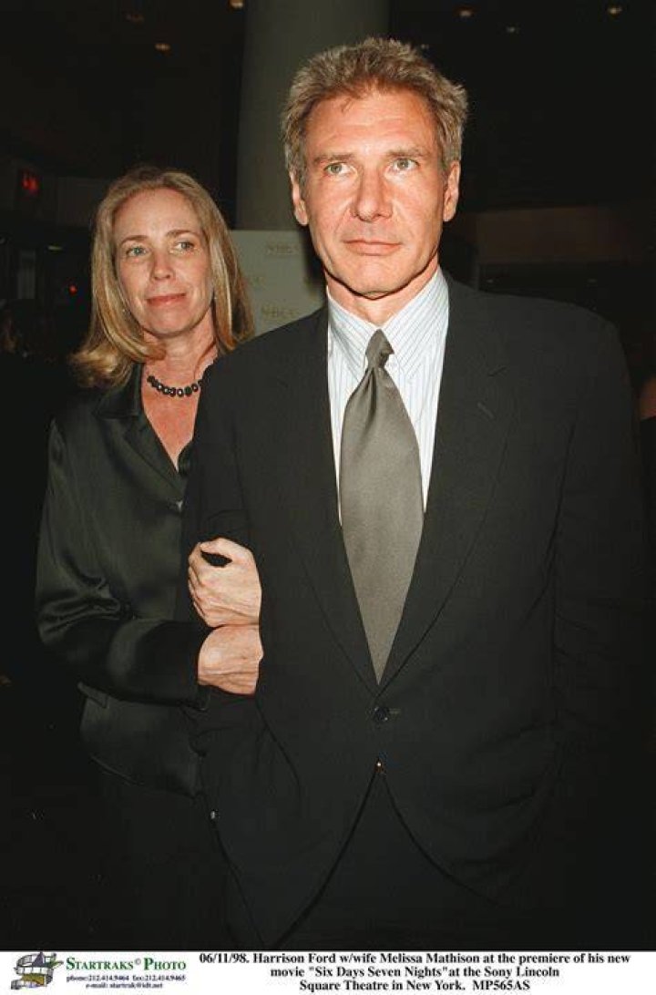 
Who is Melissa Mathison, Harrison Ford’s ex-wife? 