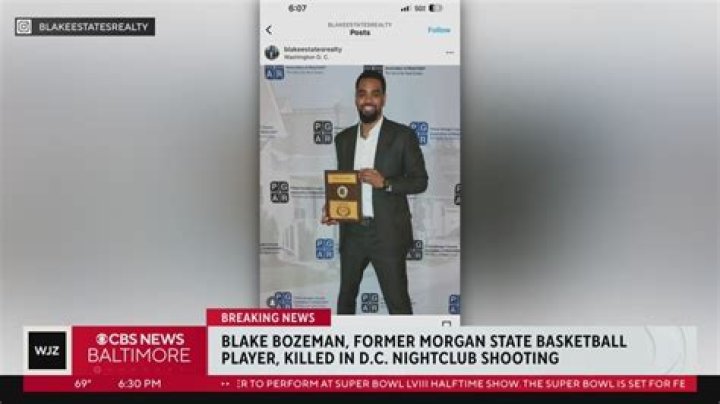 
Who was Blake Bozeman? Former Morgan State basketball player killed in D.C. nightclub shooting 