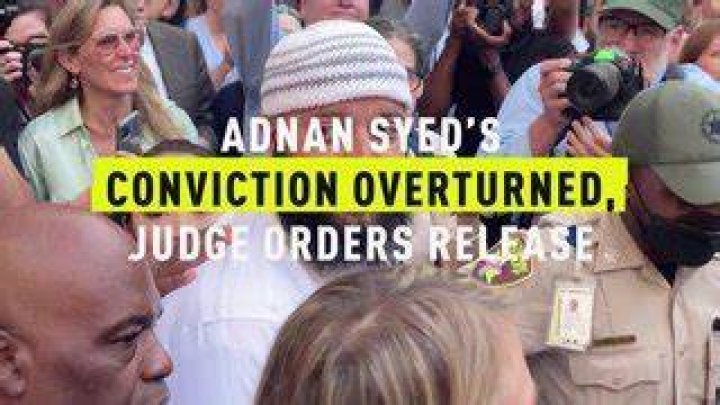 
Why was Adnan Syed’s conviction reinstated? 